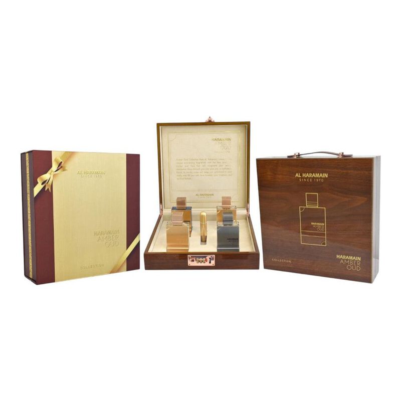 Perfume Al Haramain Amber Oud Set Collection 4 ... image number null
