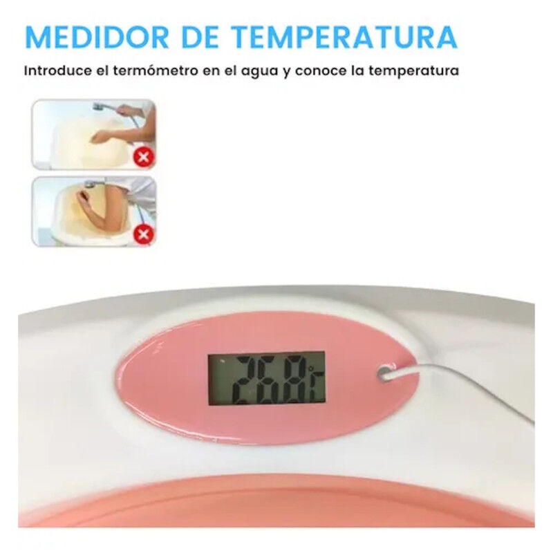 Ba&ntilde;era Para Bebe Tina De Ba&ntilde;o Plegable Y Compac... image number null