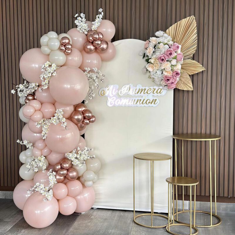 Globos Joyfloat 60 Piezas 30 cm Rosa Y Blanco image number null