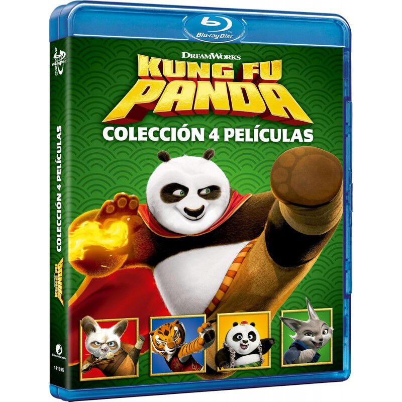 Kung Fu Panda Pack 1-4 [Blu-ray] (2008, 2011, 2... image number null