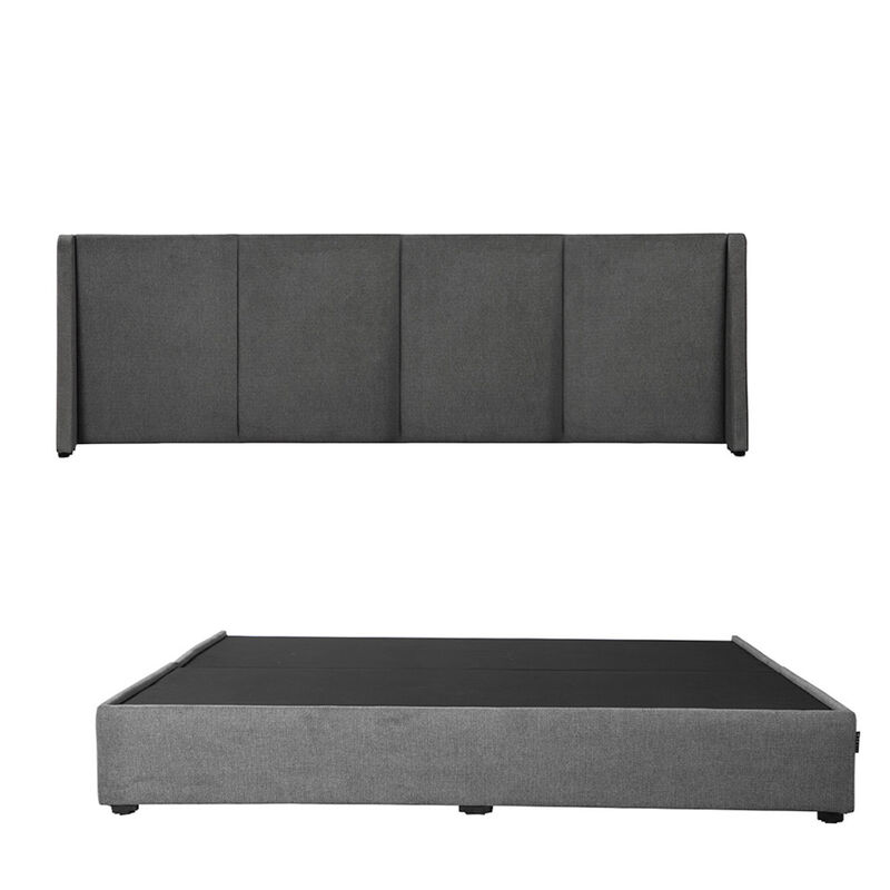 Cabecera King Size Dicasa Milan Con Base Cama G... image number null