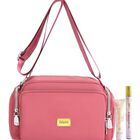 Bolsa Crossbody Pink Brule City Lights Para Mujer