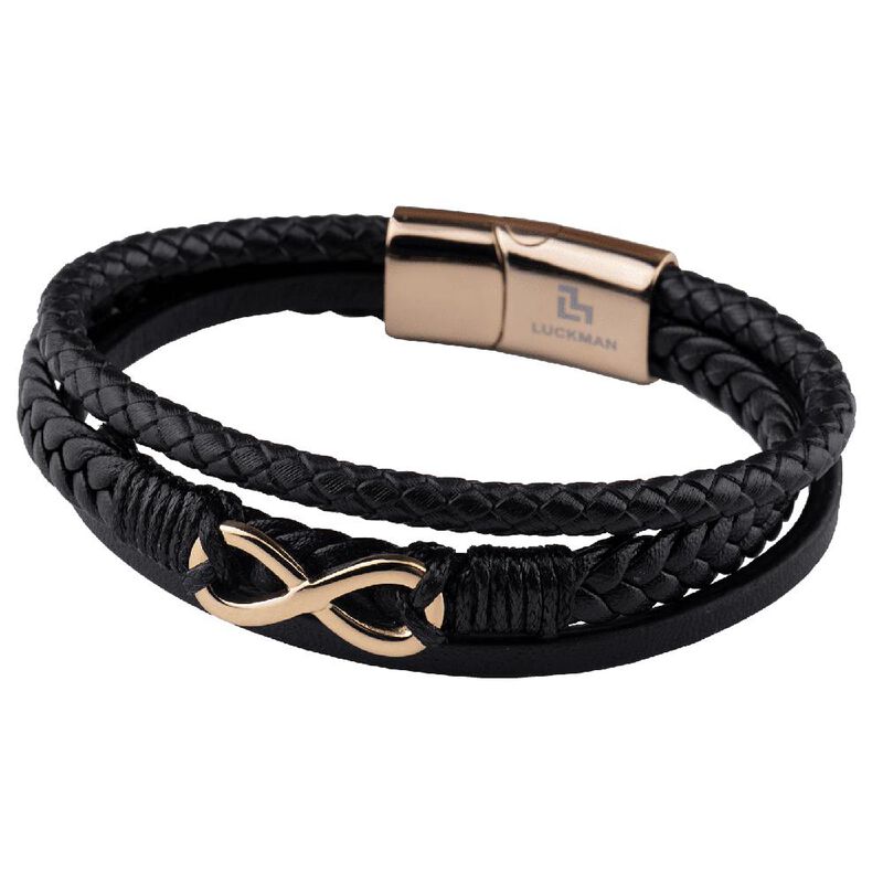 Pulsera Hombre, Brazalete Acero Inoxidable, Reg... image number null