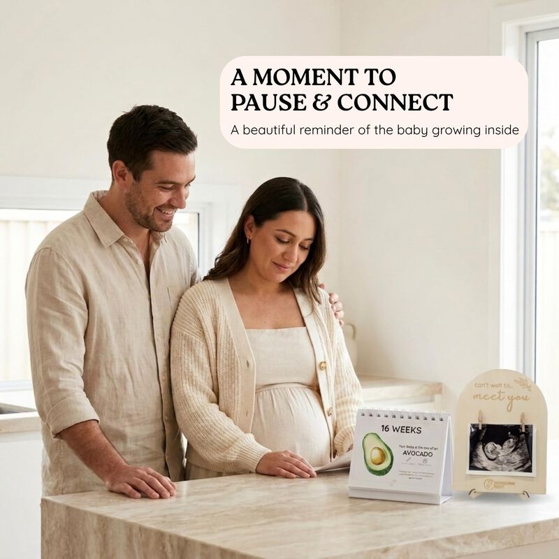 Calendario de Embarazo Newborn Nest + Marco de ... image number null