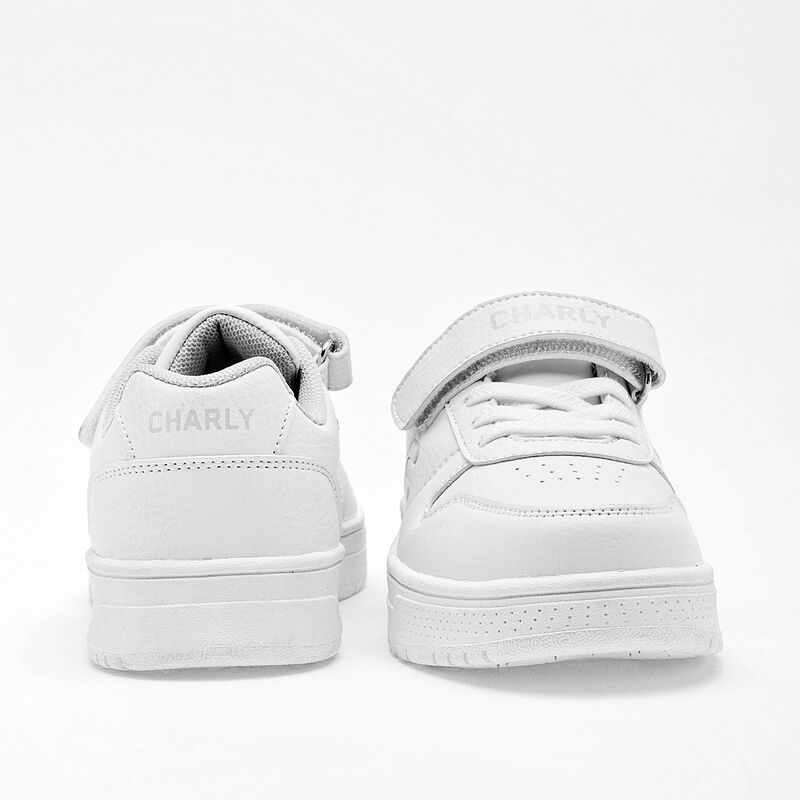 Charly Tenis Para Preescolar Ni&ntilde;a Blanco Cod 12... image number null