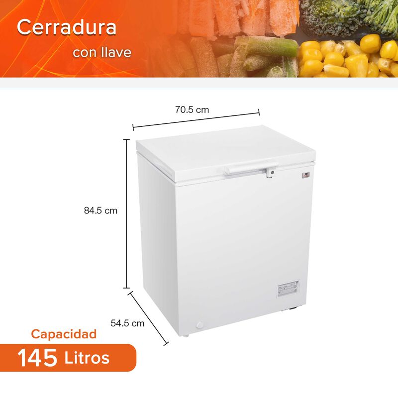 White Westinghouse  Congelador 5 Pies 145 L Rue... image number null