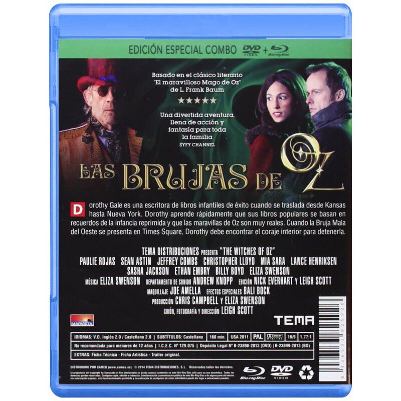 Las brujas de Oz [Combo DVD + Blu-ray] image number null