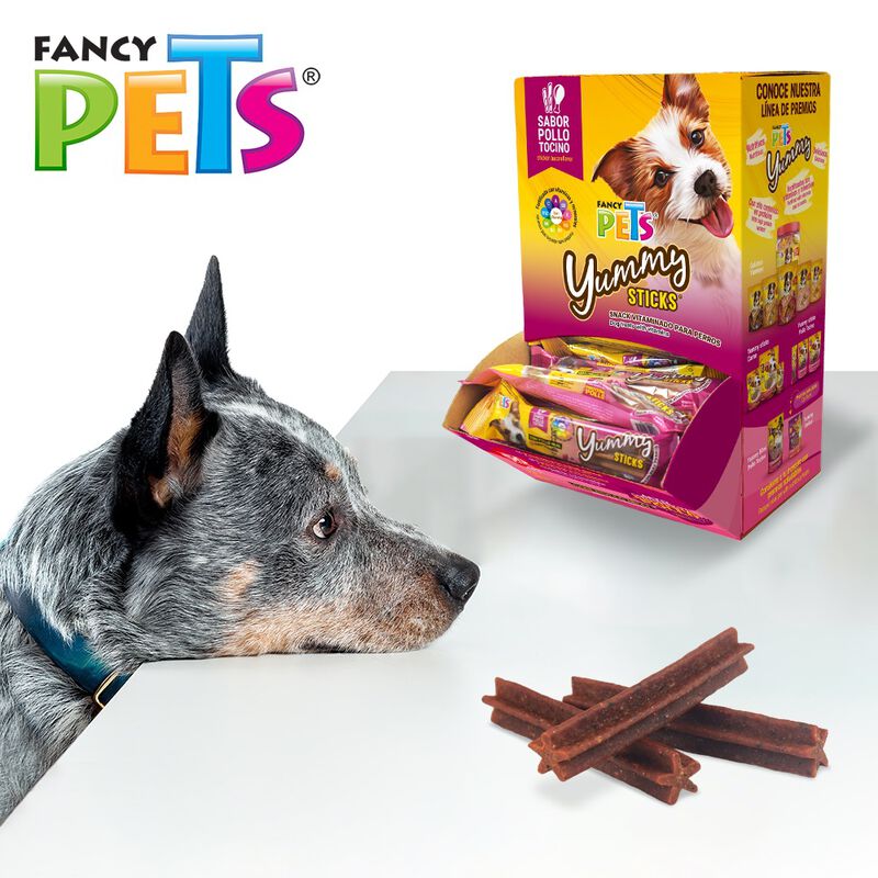Fancy Pets Yummy Sticks Premios para Perro Sabo... image number null