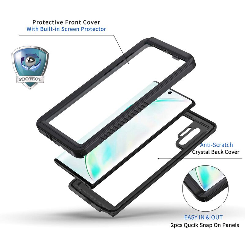 Funda LANHIEM para Samsung Galaxy Note 10+ IP68... image number null