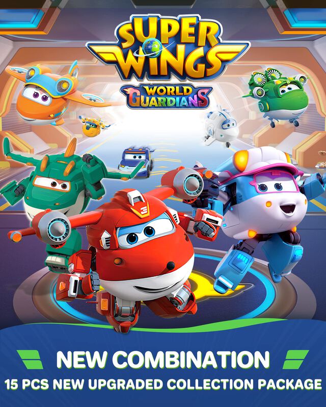 Paquete De 15 Unidades Toy Super Wings Transfor... image number null
