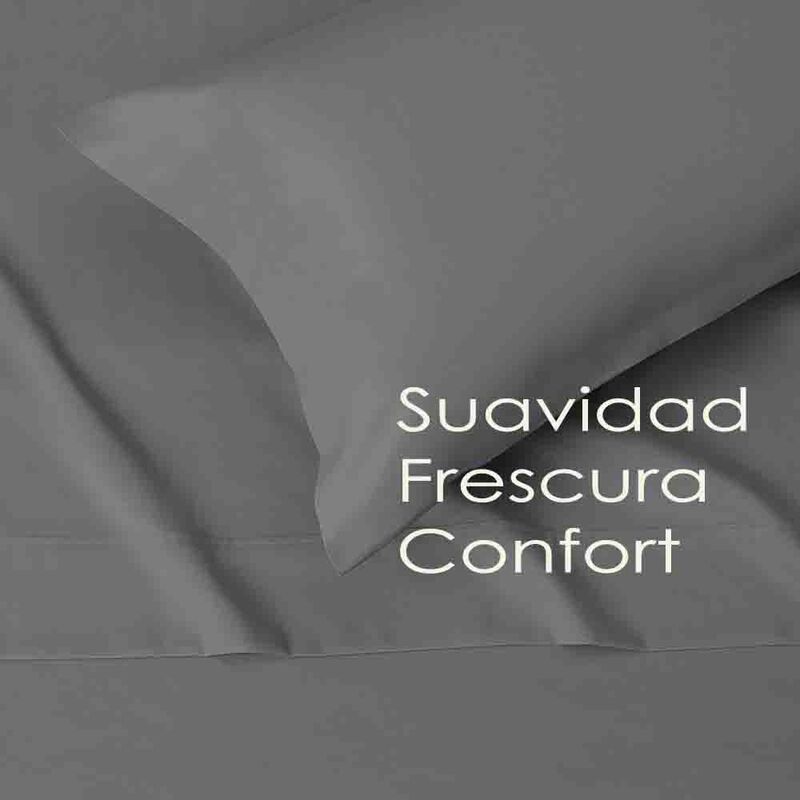 Juego de Sabanas Tacto Algod&oacute;n Suaves y Durader... image number null