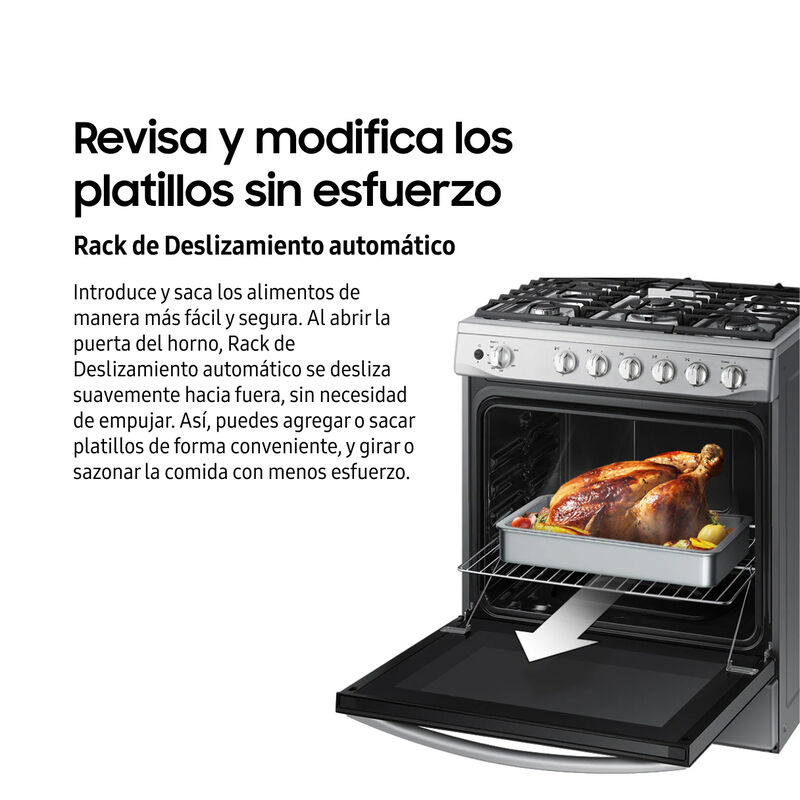 Estufa Samsung 30 Quemador Triple Flama Color P... image number null