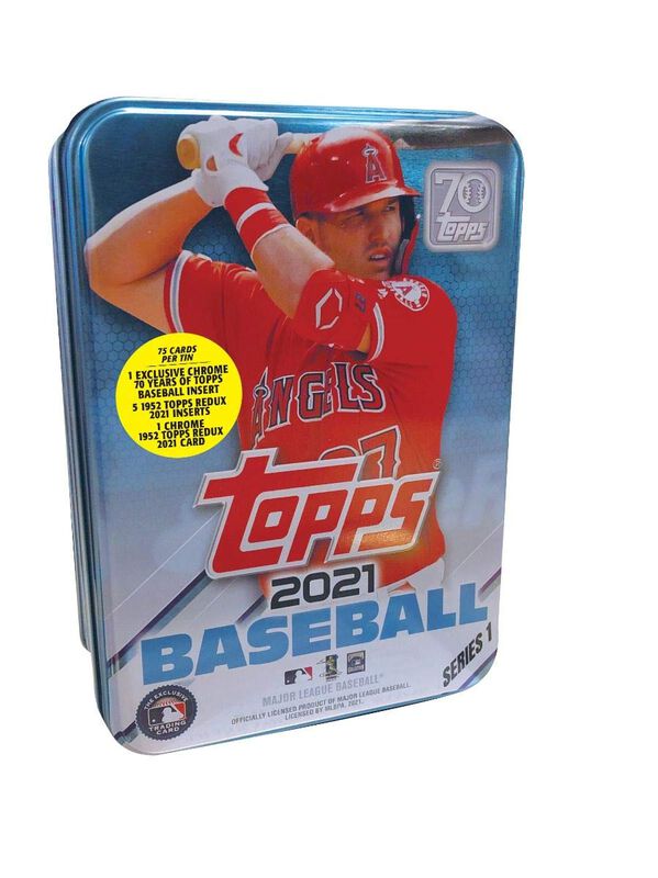 Lata De B&eacute;isbol Topps Serie 1 2021 image number null