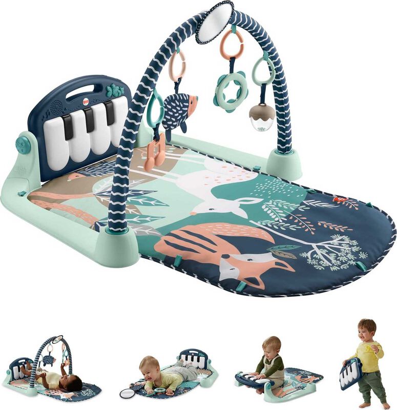 Tapete Para Beb&eacute;s Fisher-price Kick & Play, Pia... image number null