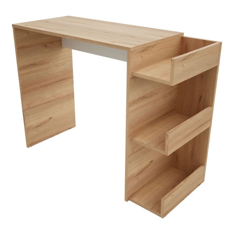 Escritorio  Shelf con Estanter&iacute;a lateral, Repis... image number null