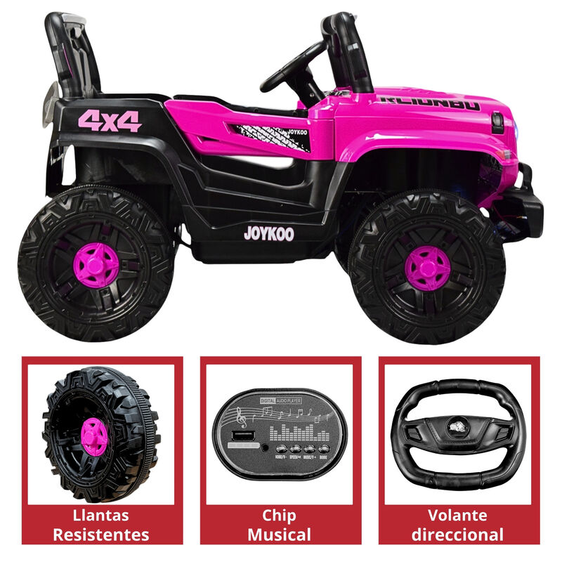 Montable Electrico Camioneta 4x4 Control Remoto... image number null