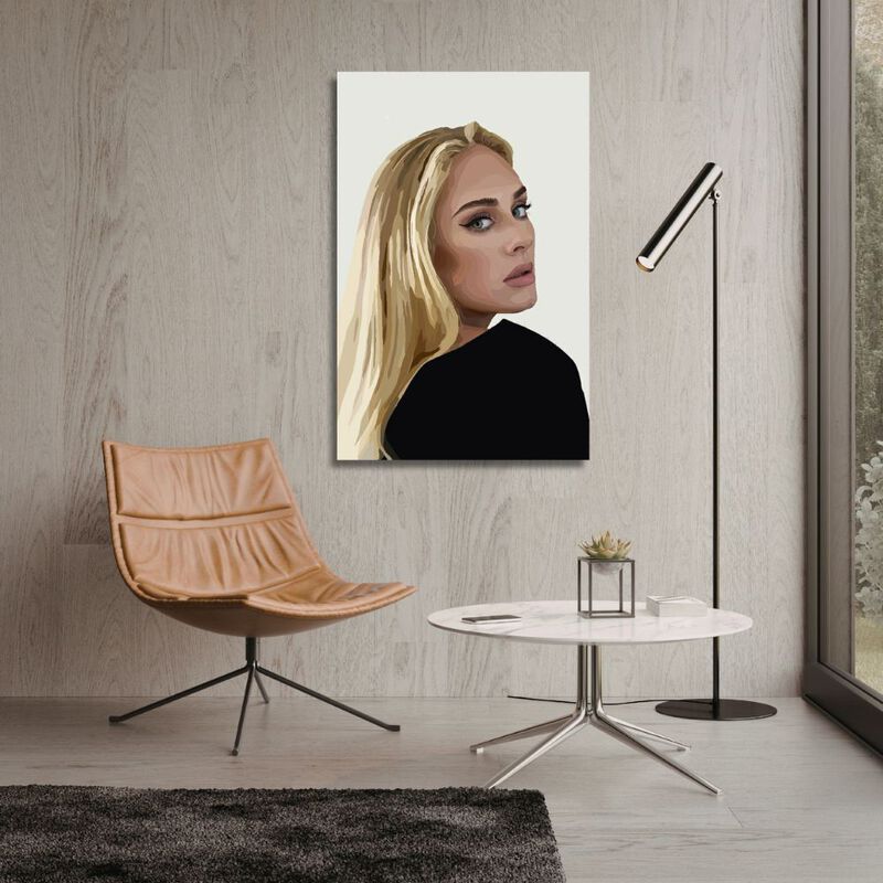 Cuadro Decorativo Impreso 20x30cm Adele image number null