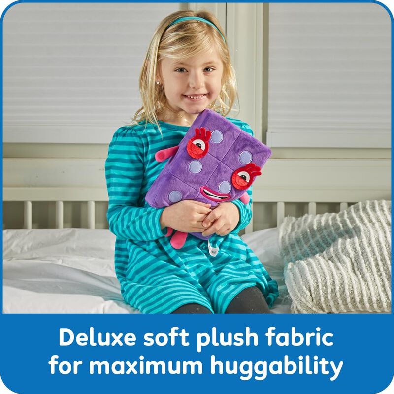 Figura De Peluche Hand2mind Numberblock Six Pla... image number null