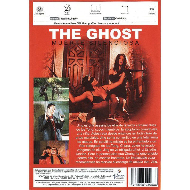 El Fantasma, Muerte Silenciosa [DVD] (2001) El ... image number null