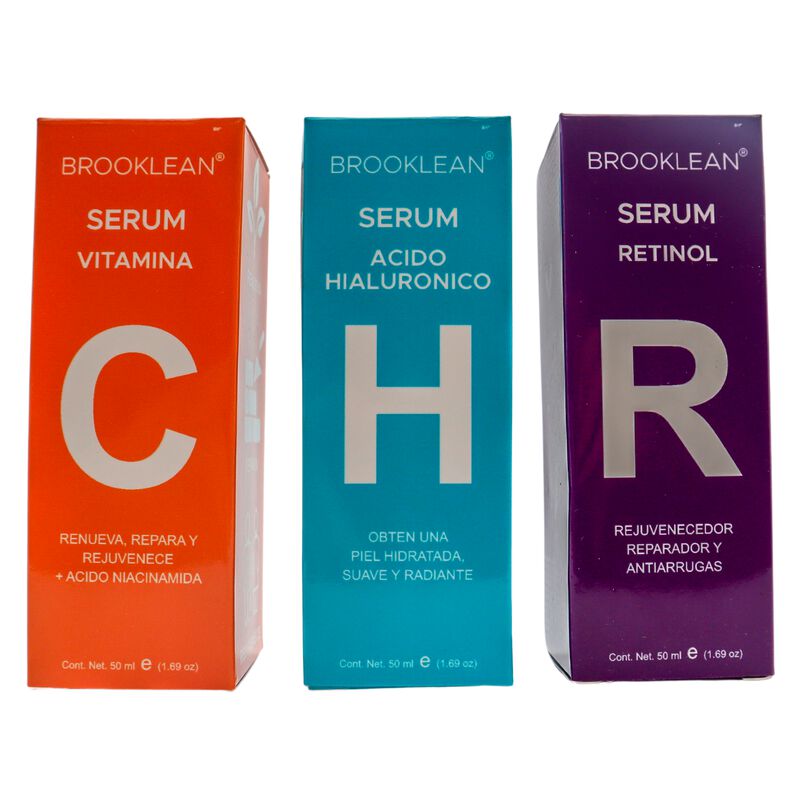 KIT SERUM C, SERUM H y SERUM RETINOL image number null