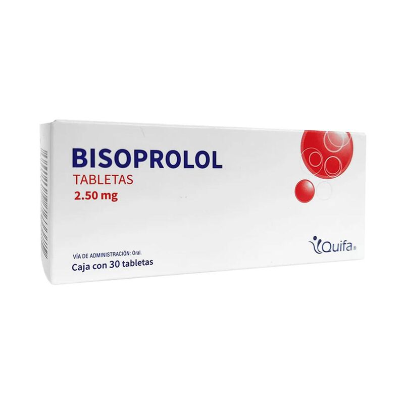 Bisoprolol 2.50 Mg 30 Tableta(s) image number null