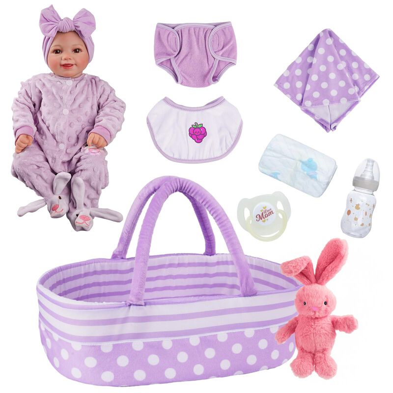 Mu&ntilde;eca Reborn Babeside Lifelike De 43 Cm Con Ca... image number null