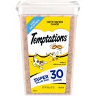 Pollo Crujiente Y Suave Cl&aacute;sico De Cat Treats Temptations, 900 Ml