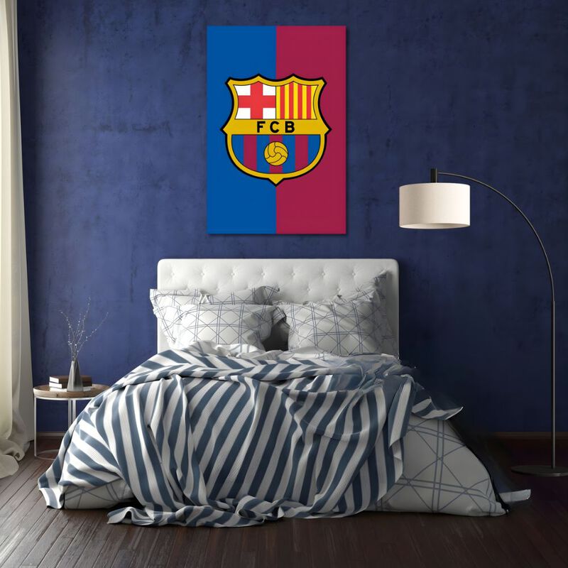 Cuadro Decorativo Impreso 40x60cm Escudo Barcel... image number null