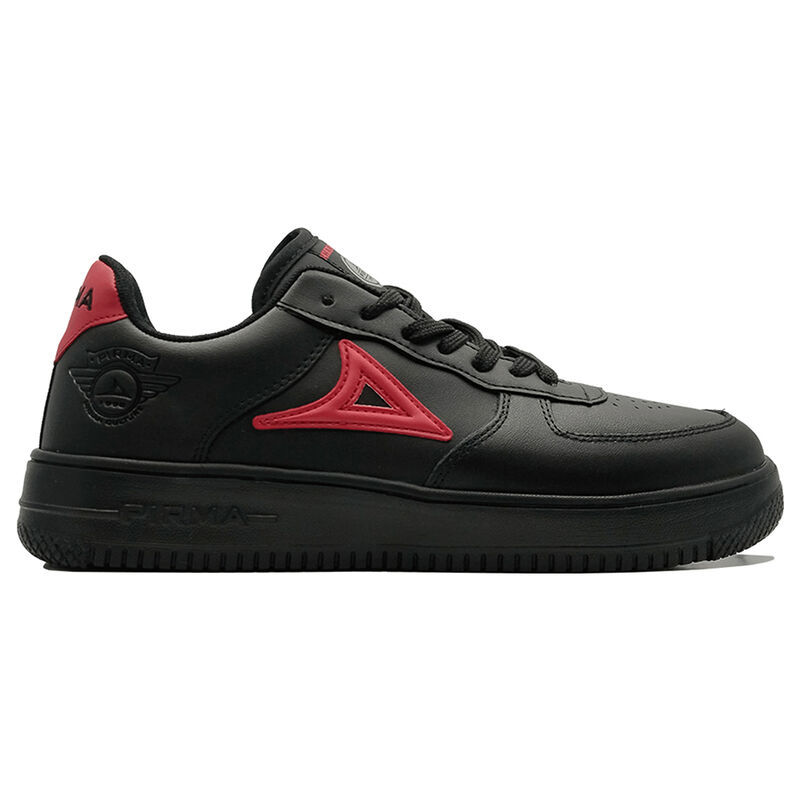Tenis Urbano Para Hombre Pirma 5002 Negro Rojo ... image number null