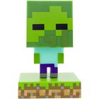 L&aacute;mpara &iacute;cono de zombi de Minecraft