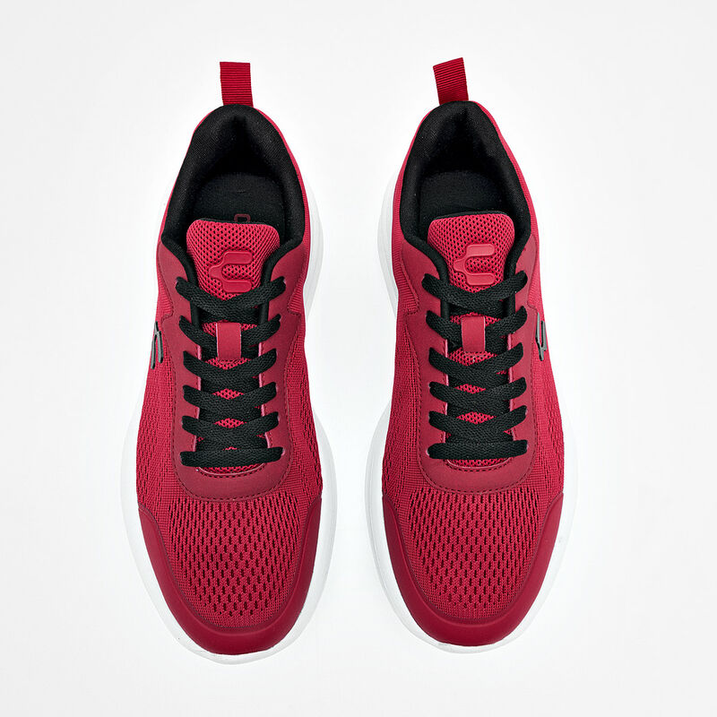 Charly tenis deportivo para hombre rojo cod 139... image number null