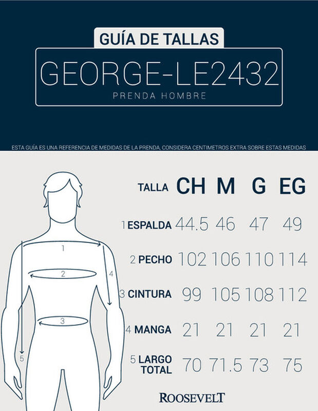 Playera Casual Cuello Con Cierre Hombre Azul Ci... image number null