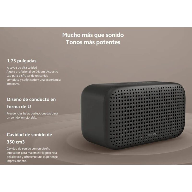 Bocina Inal&aacute;mbrica Xiaomi Smart Speaker Lite - ... image number null