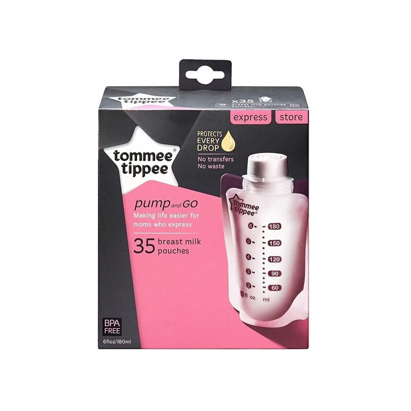 Bolsas Para Almacenar Leche Materna Tommee Tipp... image number null