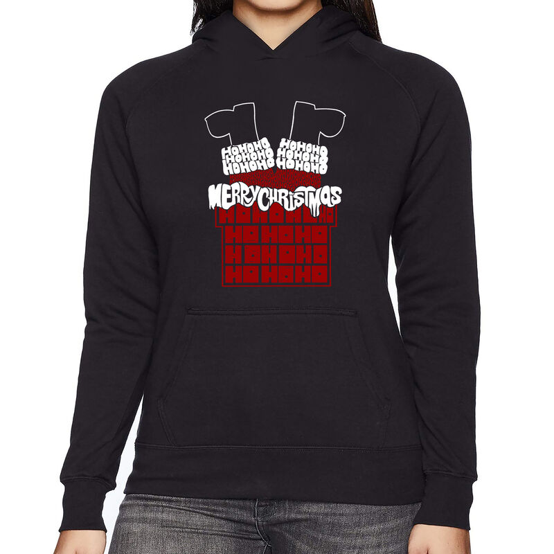 Sudadera Con Capucha Word Art Para Mujer - Sant... image number null