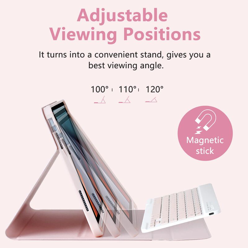 Funda Con Teclado Mmk Para Ipad 11.&ordf; Y 10.&ordf; Gen... image number null
