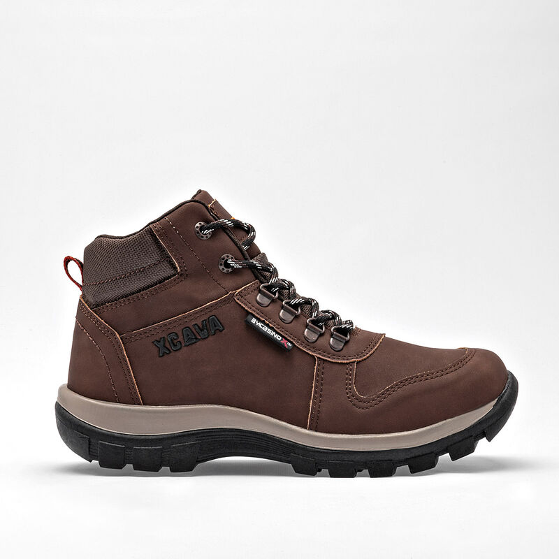 Bycasino X Bot&iacute;n Hiking Para Hombre Caf&eacute; Cod 12... image number null