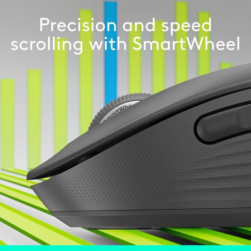 Rat&oacute;n Inal&aacute;mbrico Logitech M750 L Para Manos Gr... image number null