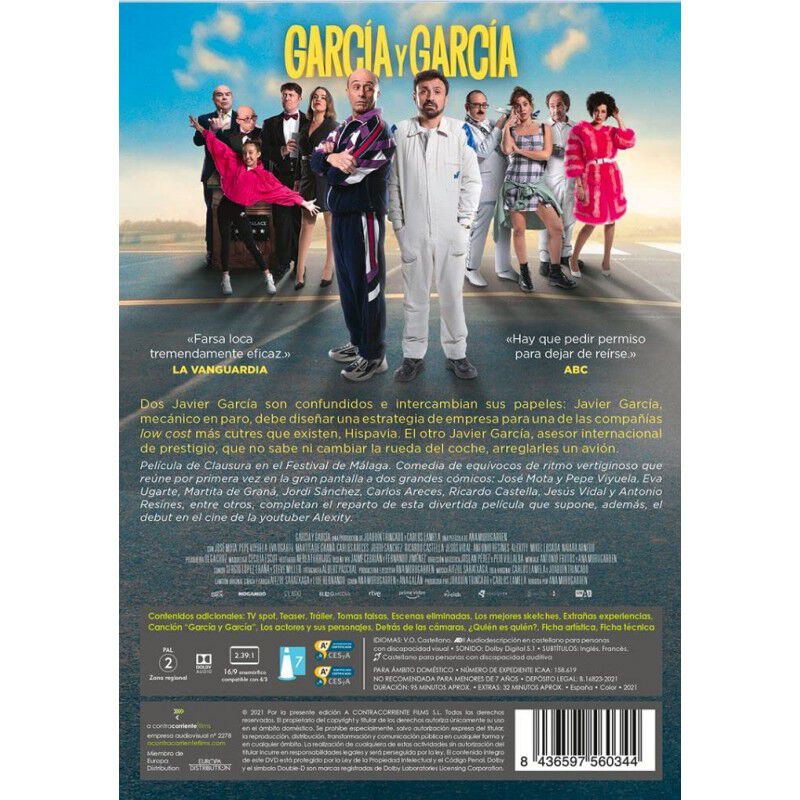 Garc&iacute;a Y Garc&iacute;a [dvd] image number null
