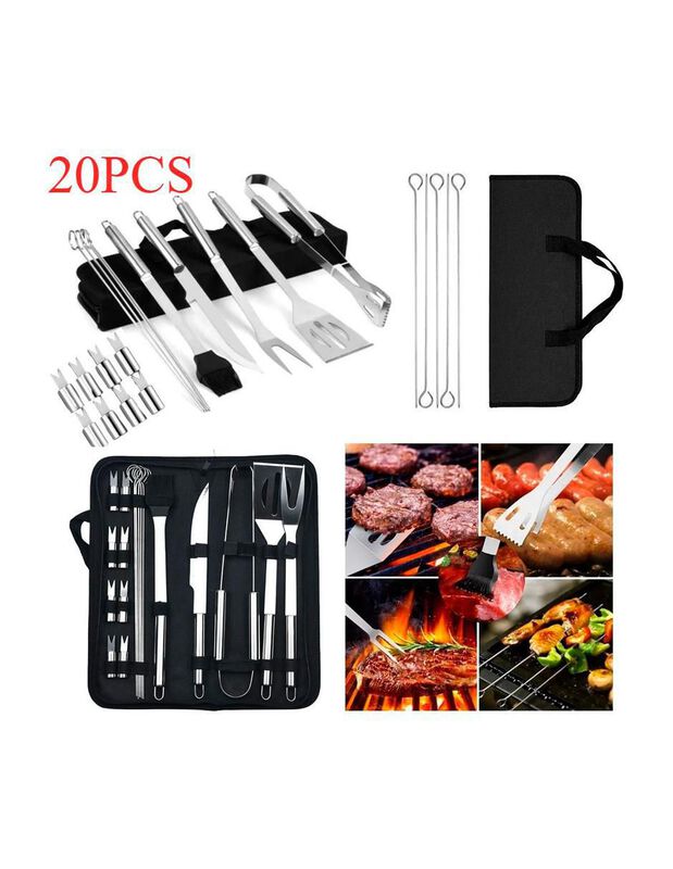 Set Utensilios Elego De Acero Inoxidable image number null