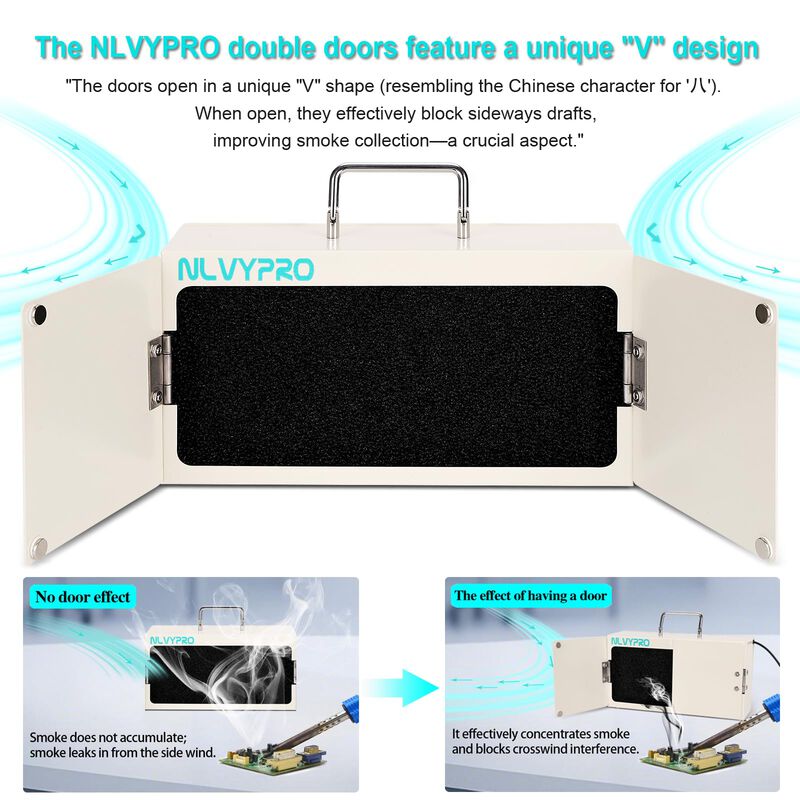 Extractor De Humos Nlvypro 3200 Rpm H13 Hepa 11... image number null