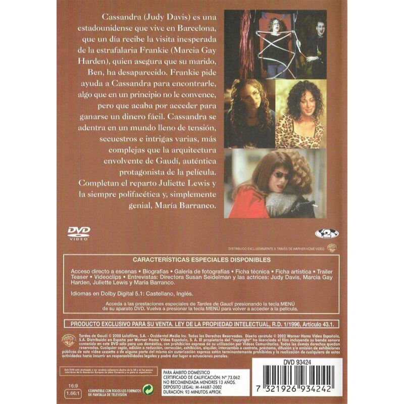 Tardes De Gaud&iacute; [dvd] (2001) image number null