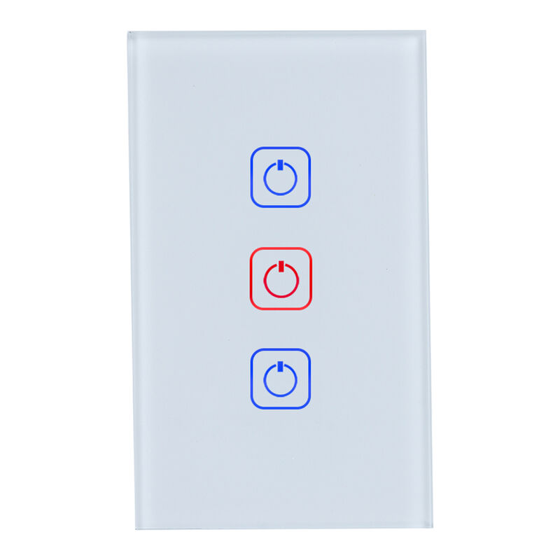 Apagador Inteligente T&aacute;ctil Wifi 3 Circuitos, R... image number null