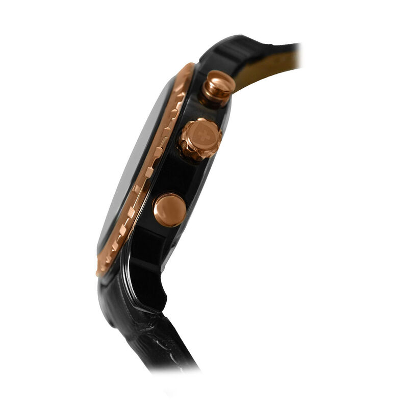 Reloj Nivada MoonMaster Cab Pav/Piel Chrono Neg... image number null