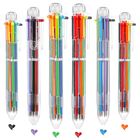 Bol&iacute;grafos Besarme 6‑en‑1 Multicolores, Paquete De 20 (14 cm)