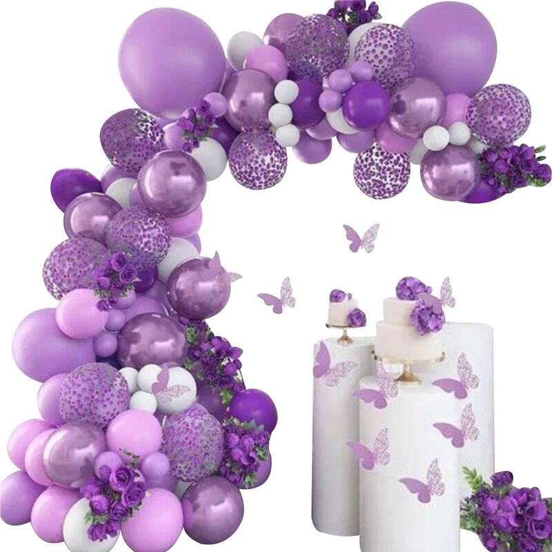 Set De Globos Plap Mariposa Para Decoraci&oacute;n De ... image number null