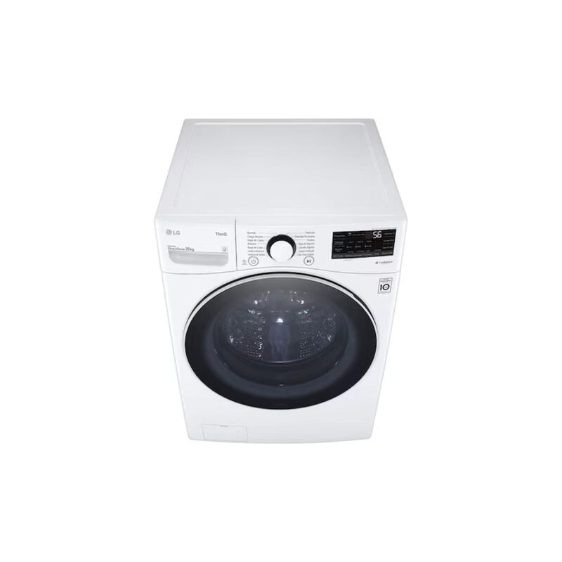 Lavadora Lg 20 Kilos Carga Frontal Blanca Wm20w... image number null