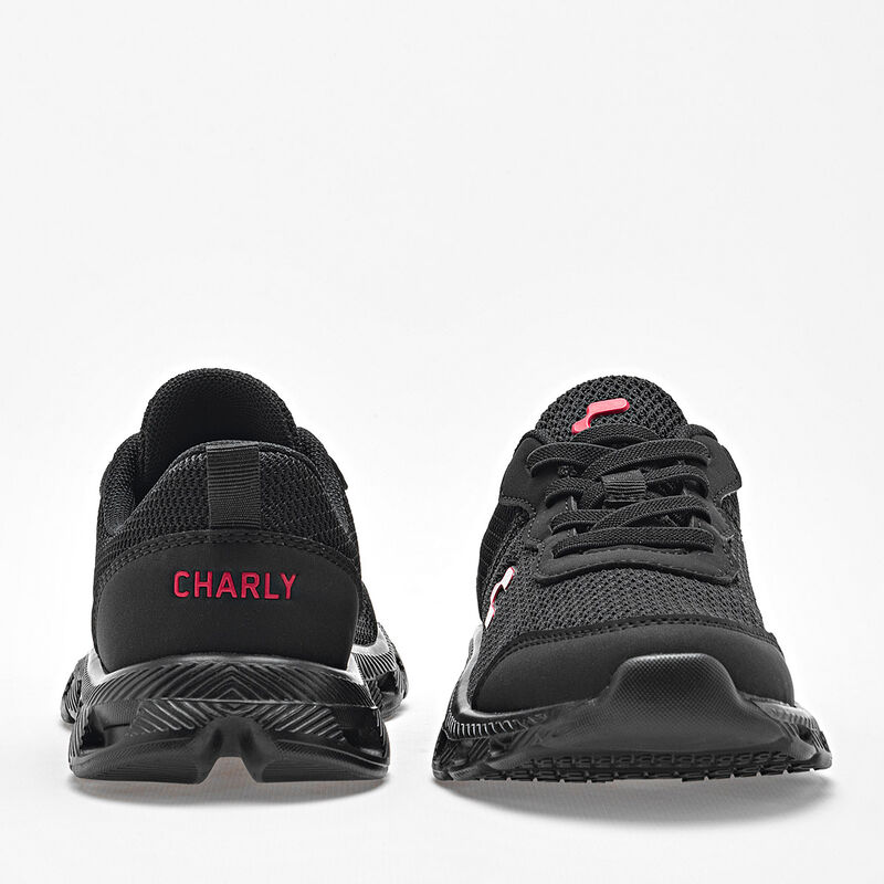 Charly Tenis deportivo para ni&ntilde;o negro, walking... image number null