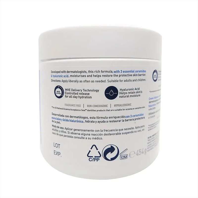 Cerave Crema Hidratante- 454 Gramos image number null