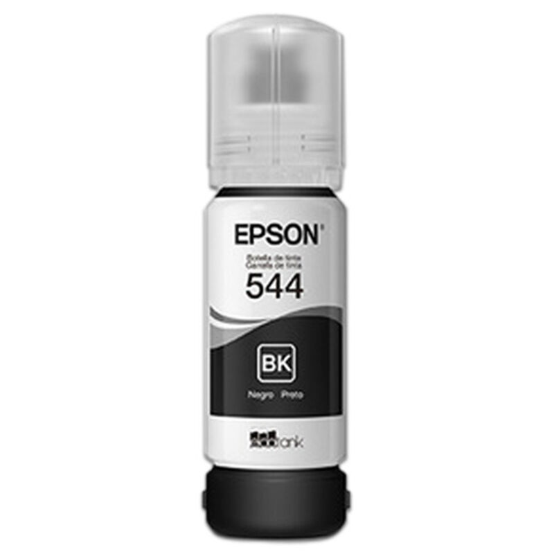 Botella de Tinta Epson 544, Negro, Modelo: T544... image number null